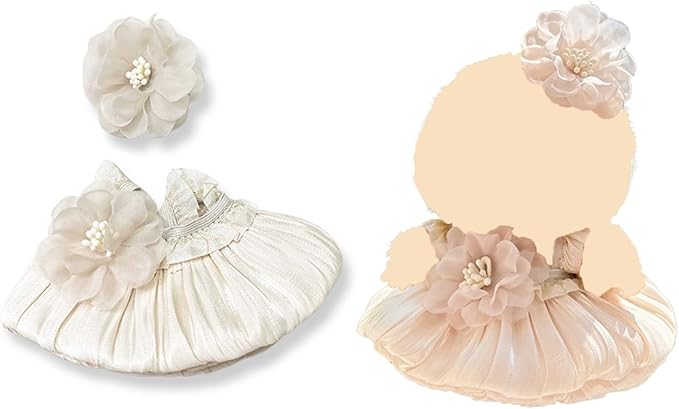17cm Doll Clothes - 17cm Doll Dress - Dolls Clothes for 15-17cm,Premium 17cm Doll Dress with Accessories Outfit,Princess Skirt(Style G)