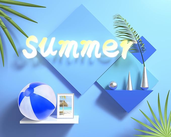PENTA ANGEL Beach Balls 2PCS 12 Inch Inflatable/Blow Up Classic Rainbow Color Summer Swimming Pool Party Favors Water Toy Beachball for Women Men Adults Playing