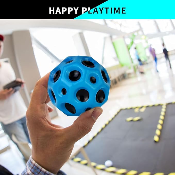 Super Bouncing Ball,Children's Super Hot, Easy to Grasp and Capture Suitable for Children of All Ages, Indoor and Outdoor Games
