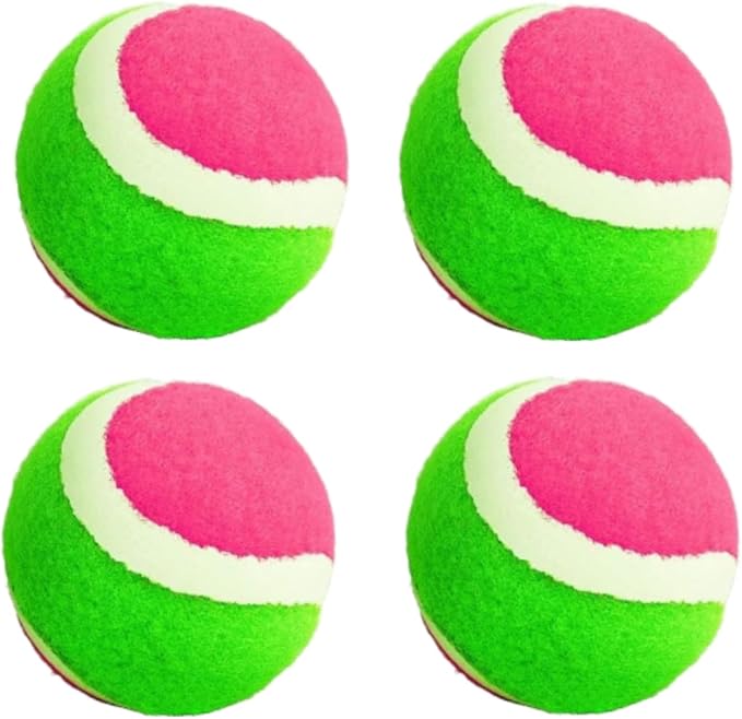 4 Pack Toss and Catch Ball Replacement Sticky Balls, 2.5 Inch Diameter, Suitable for Toss and Catch Game