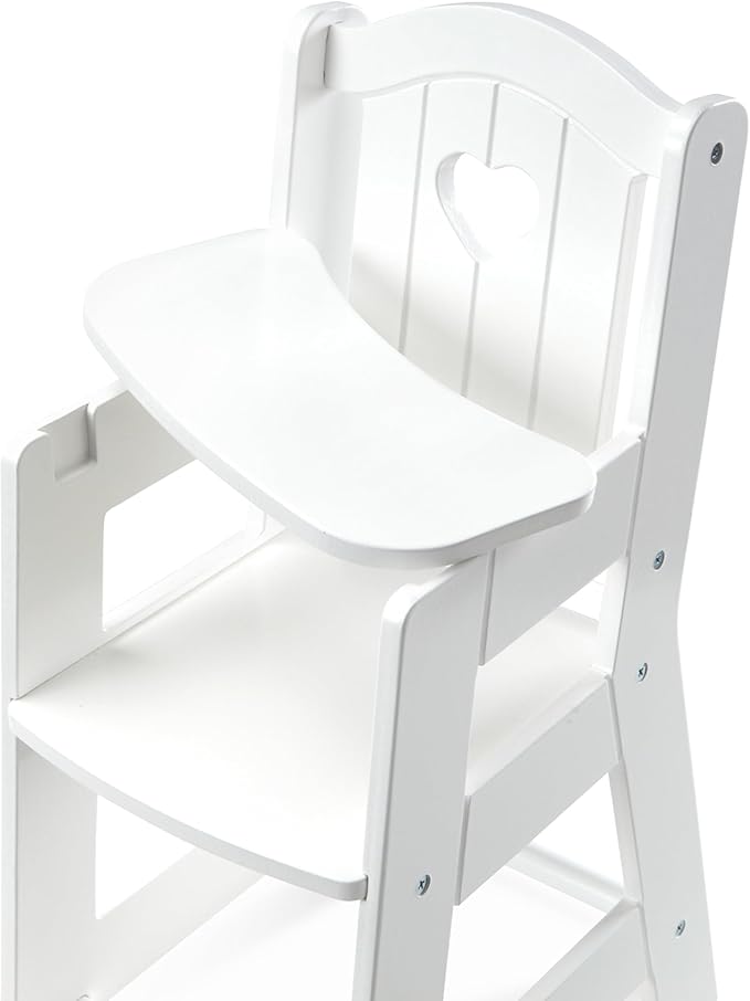 Melissa & Doug Play High Chair Pretend Play High Chair Baby Doll Accessories