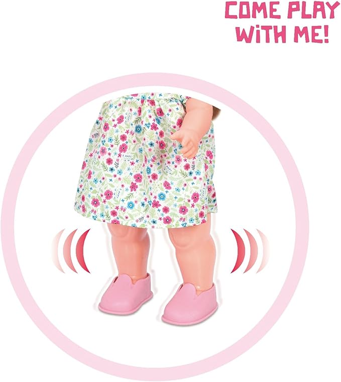 Mother Love Walking Dolls,16 Inches Interactive Baby Dolls, Baby Dolls with Hair, Singing and Walking Dolls for Girls,for 3+ Year Old Girls Gifts