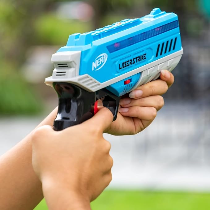 Nerf Laser Strike 2 Player Laser Tag Game Pack Complete with 2 300ft Range Blasters - Indoor or Outdoor Play Arcade Games