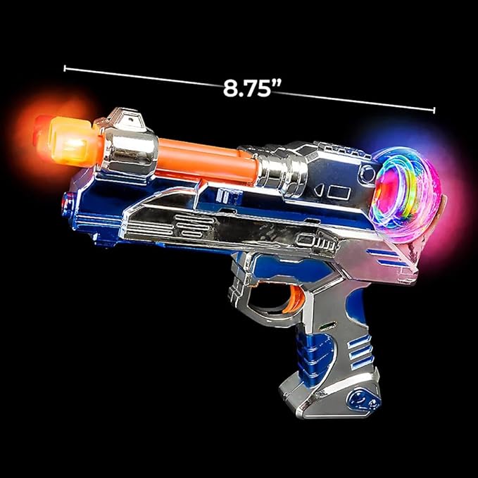 Rhode Island Novelty 8.75 Inch Spinning Space Blaster One Per Order