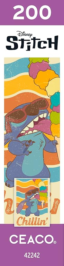 Ceaco - Disney - Stitch - Wear Your Shades - 200 Piece Jigsaw Puzzle