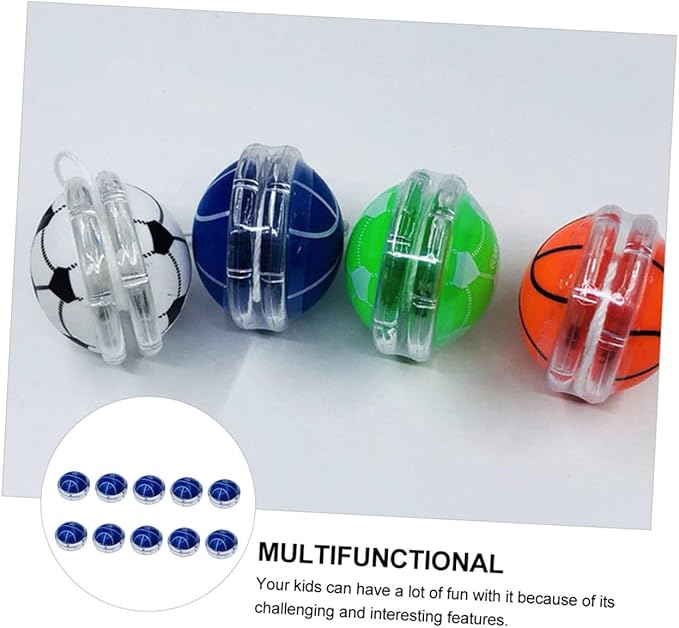 BESPORTBLE 10pcs Yo-yo Playthings for Boy Girl Fun Hand-Eye Coordination Toy Engaging Boy Girl for Creative Play for Birthday Parties and Classroom Prizes