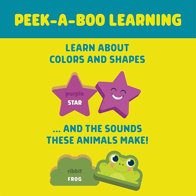 Chuckle & Roar - Jigsaw Wooden Puzzles Shapes and Animals 2 Pack - Preschool Puzzle for Toddlers Ages 3 Plus - Educational Puzzle Set for Fine Motor Skills and Screen Free Learning