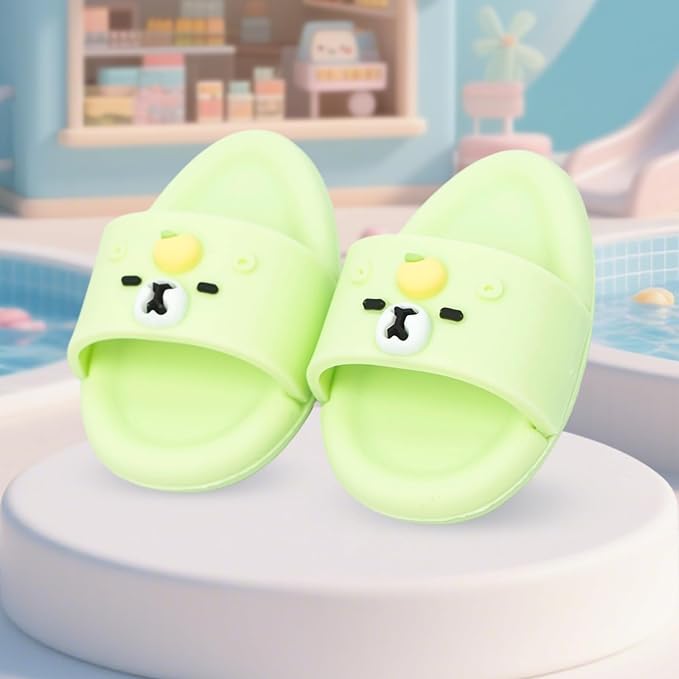 Summer Sandals for Dolls Open Toe Slippers, Cute Accessories for Photography, Display & Collectors Age Limit 15 （Green）