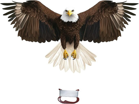 TOY Life 48.4'' Large Kites Easy to Fly for Kids Adults with 328.1 FT String, Beach Kite Outdoor Game Outside Toys Activity Summer Toys for Kids