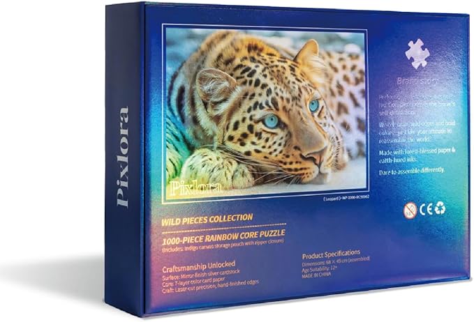 1000 Piece Puzzle for Adult, Leopard