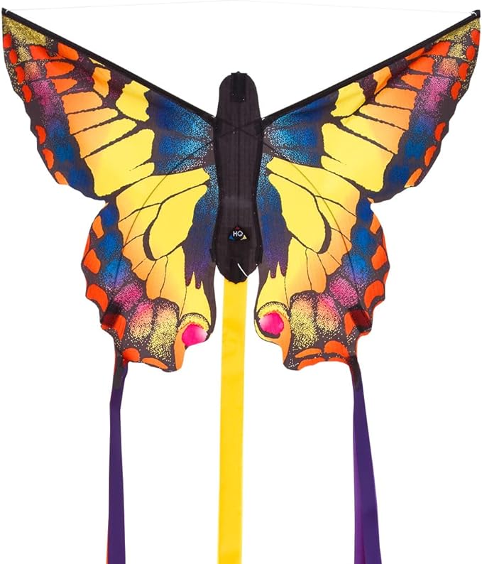 HQ Kites R Butterfly Kite 20 Inch Single Line Kite with Tail