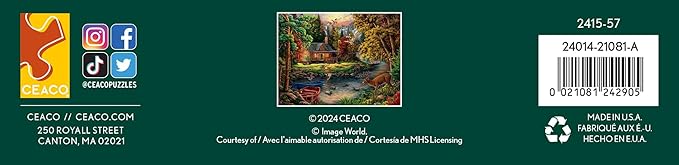 Ceaco - Enchanted Forest Lake - 500 Piece Jigsaw Puzzle