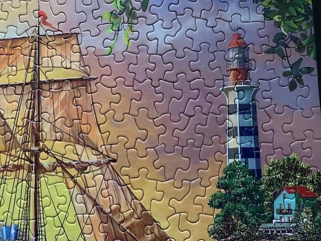 Springbok Oceanside Sunset 1000 Piece Jigsaw Puzzle for Adults - Unique Cut Pieces - Made in USA