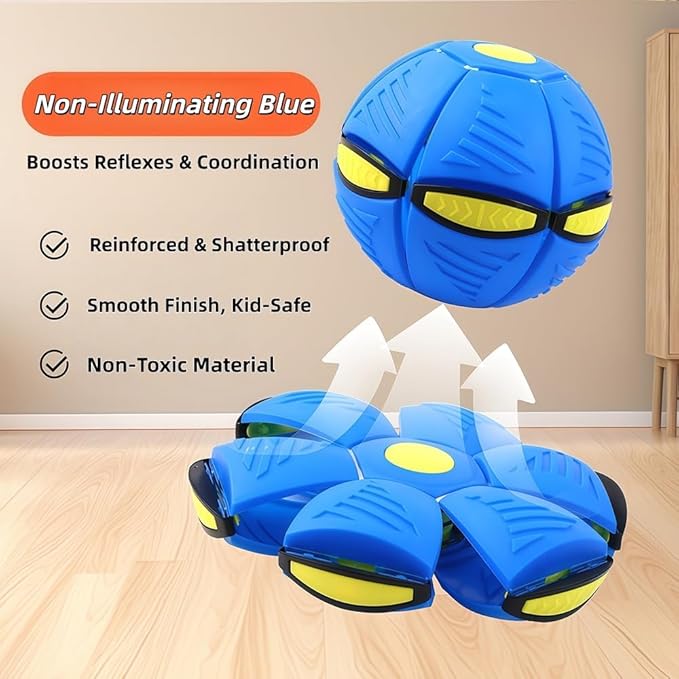 Magic Ball Bouncing Flying Saucer Toy, Ball Magic Children's Bouncing Ball, Magic Metaball for Outdoor Sports