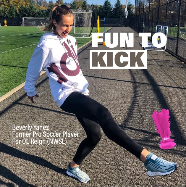 Kickit | The Original Birdie Soccer Trainer | Play Outdoors, Indoors or Backyard, Beach or Tailgate, All Ages Fun & Travel Friendly