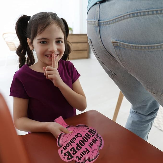 ArtCreativity 8 Inch Whoopie Cushions Pack of 6 - Fun Whoopee Cushions Noise Makers for Kids and Adults - 100% Non-Toxic Prank Toy - Novelty Gag Joke Gift - Birthday Party Favors for Boys and Girls