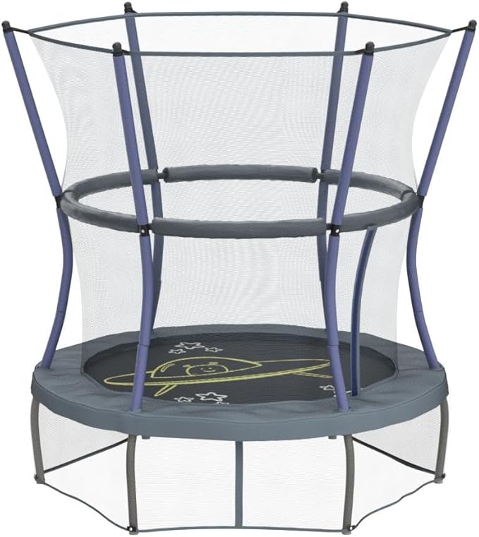 Mini Trampoline with Enclosure Net