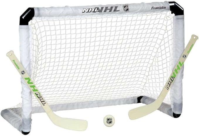 Franklin Sports Light Up Mini Hockey Set