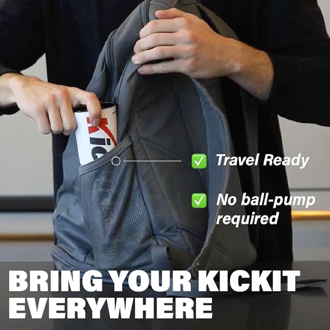 Kickit | The Original Birdie Soccer Trainer | Play Outdoors, Indoors or Backyard, Beach or Tailgate, All Ages Fun & Travel Friendly