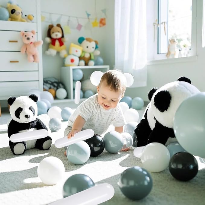STARBOLO Ball Pit Balls for Kids -Pack of 150 200 500 Colorful Ball Pit Balls Crush Proof Plastic Toy Balls for Toddlers Ball Pit, Ball Pit Play Tent, Baby Pool Water Toys