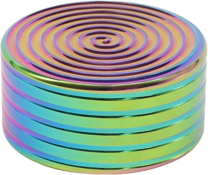 Kinetic Spinning Desk Toys, Fidgets for Anxiety and Stress for Adult Teen Cool-Stuff, Party Gifts for Christmas & Halloween (Cylindrical)