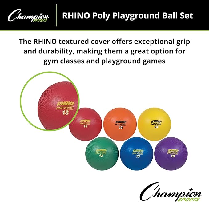 Champion Sports Poly Playground Ball Set