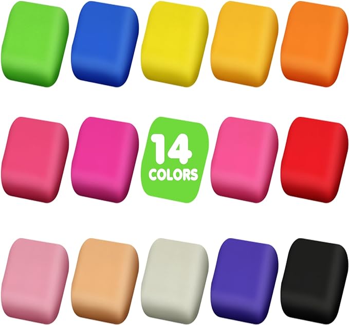 Magic Clay - Air Dry Clay 14 Colors, Modeling Clay for Kids with Tools, Soft & Ultra Light, Toys Gifts for Age 3 4 5 6 7 8+ Years Old Boys Girls Kids
