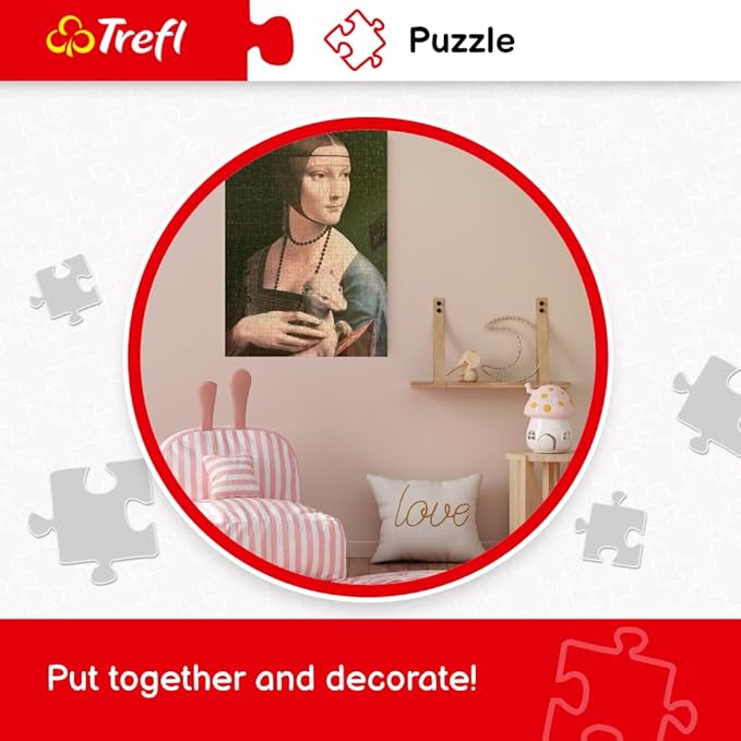 Trefl Dungeons & Dragons Prime 1000 Piece Jigsaw Puzzle The Origins of Dungeons & Dragons 27"x19" Puzzle for Fantasy and D&D Fans, DIY, Creative Fun, Puzzle for Adults and Children from 14 Years Old