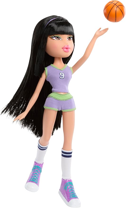 Bratz Play Sportz Jade Fashion Doll with Accessories, Basketball