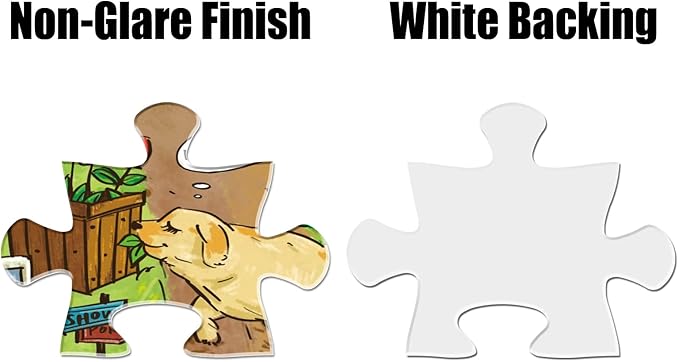 Antelope - 1000 Piece Puzzle for Adults, Dog Park Jigsaw Puzzles 1000 Pieces - 1000 Pieces High Resolution, Matte Finish, Smooth Edging, No Dust Leisure Animal Puzzle