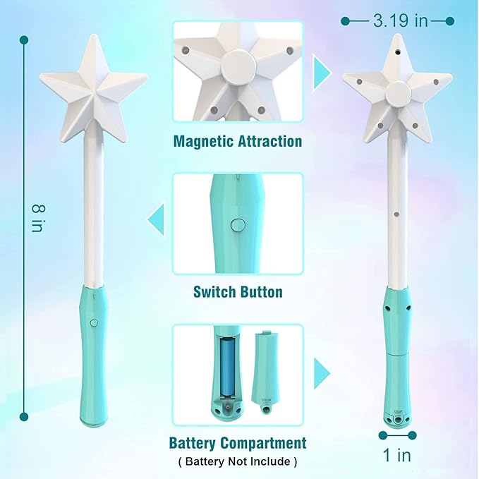 ATHLERIA Pink Flying Orb Ball with Wand,Cool Stuff Gadgets Christmas Birthday Presents Toys for Boy Girl Teens 6 7 8 9 10+ Year Old, Hover Boomerang Mini Drones for Kids,Flying Spinner