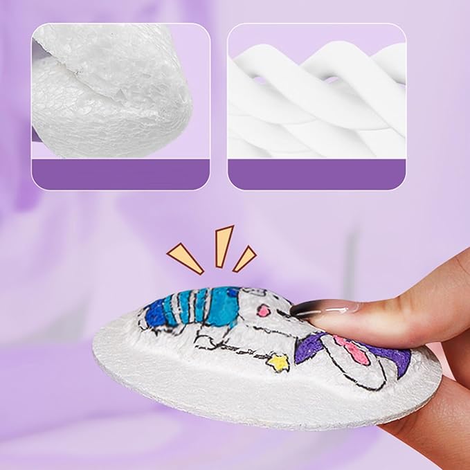 Strukturmalerei Set - Weiche Und Multifunktionale Heimdekoration Mit 3D-Effekt, Inklusive Marker | Sinnesfarbe - Für Erwachsene Kinder Mädchen Bastelarbeiten Ostern Garten Indoor