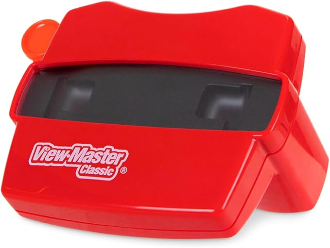 Classic View-Master Metallic Viewfinder with 2 Reels - Retro STEM Learning Toy for Kids & Adults, Nature Education for Ages 3+