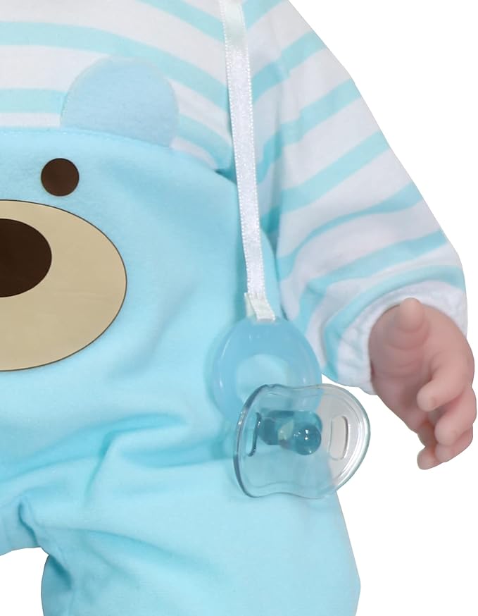 Soft and Cuddly 20" Huggable Baby Doll Play Set | JC Toys - Lots to Cuddle Babies | Blue | Ages 2+ | Caucasian