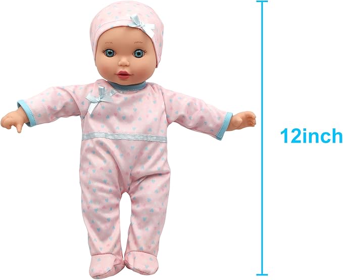 Crib Time Fun - 12" Doll Playset, New Adventures, Children's Pretend Play, Ages 2+
