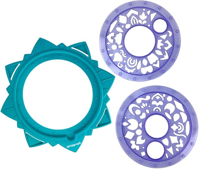 Spirograph Mandala Maker - The Easy Way to Make Countless Amazing Mandala Designs - Design Mandala Art - Ages 8+