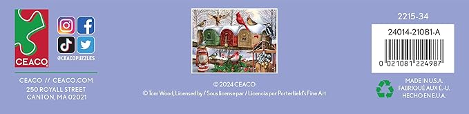 Ceaco - Winter's Promise - 300 Oversized Piece Jigsaw Puzzle