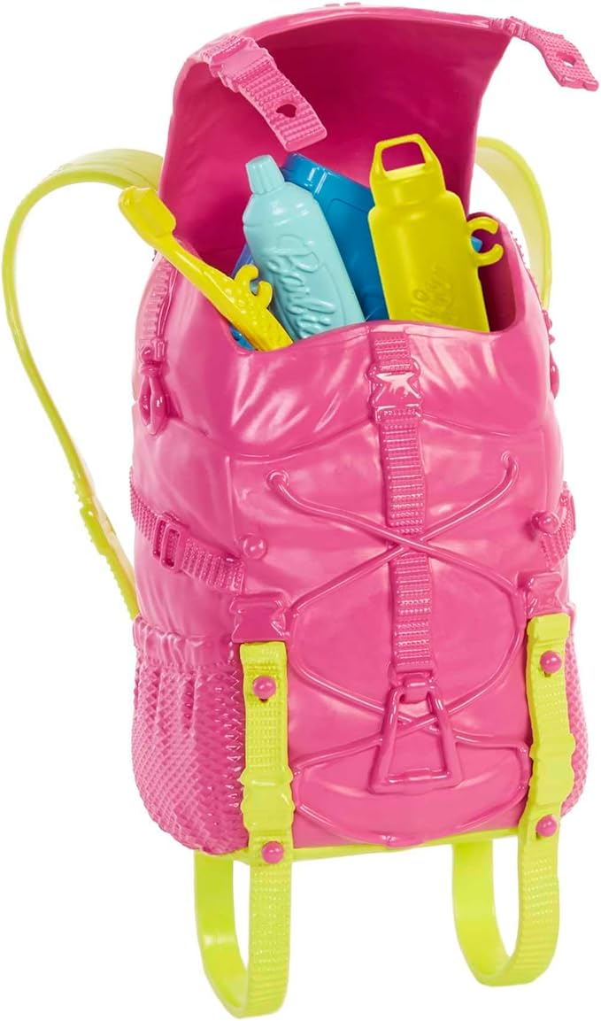Barbie Doll and Accessories, It Takes Two “Brooklyn” Camping Doll with Pet Puppy and 10+ Accessories