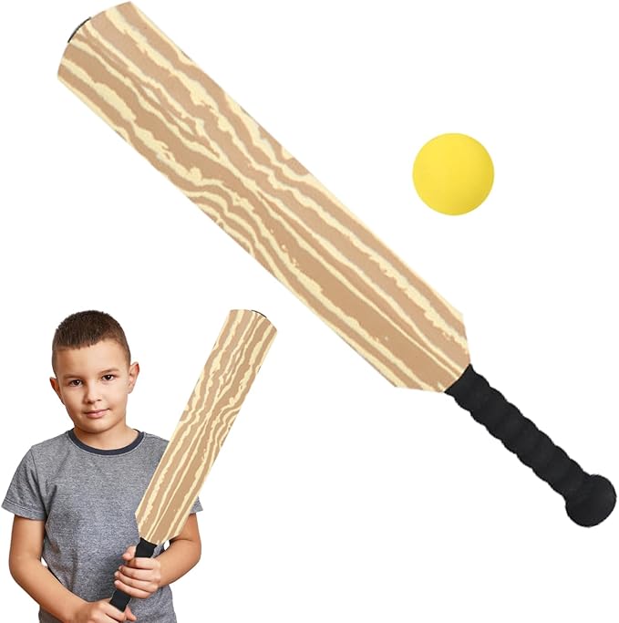 Cricket Game For Kids - ABS EVA | EVA Bat & Ball Game For Kids | Sports Kit Fun Activity Outdoor Sports Toy For Kids Play Time, Backyard Games Tr