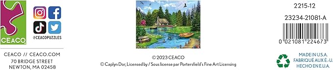 Ceaco - Dream Lake - 300 Piece Jigsaw Puzzle