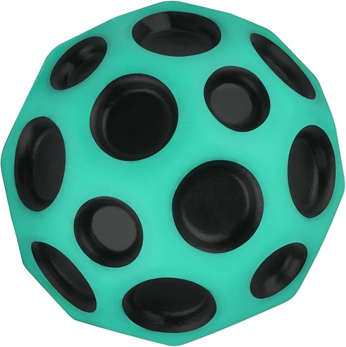 Waboba The Original Moon Ball - Hyper Bouncy Ball – Makes Pop Sound When Bounced - All Ages Extreme Bounce & Fun - Perfect for Active Play & Indoor or Outdoor Games