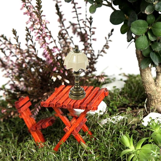 Toddmomy 3pcs Miniature Table Lamp Dollhouse Lights Doll House for House Decor for Craft and Photo Props