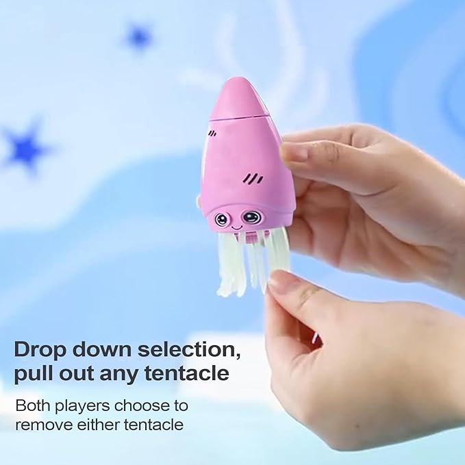 Eject Squidtoy - Fluorescent Practical Joke, Funny Interactive Gadget, Long Lasting Desk Amusement | Portable Novelty Gag Play Trickytoy Kids Teens Classroom Fun Stress Reliief Humortoy Giffts