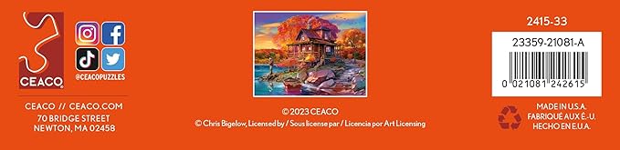 Ceaco - Autumn's Spectrum - 500 Piece Jigsaw Puzzle