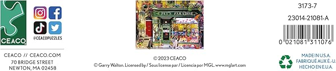 Ceaco - Shop Windows - Pet's Paradise - 1000 Piece Jigsaw Puzzle