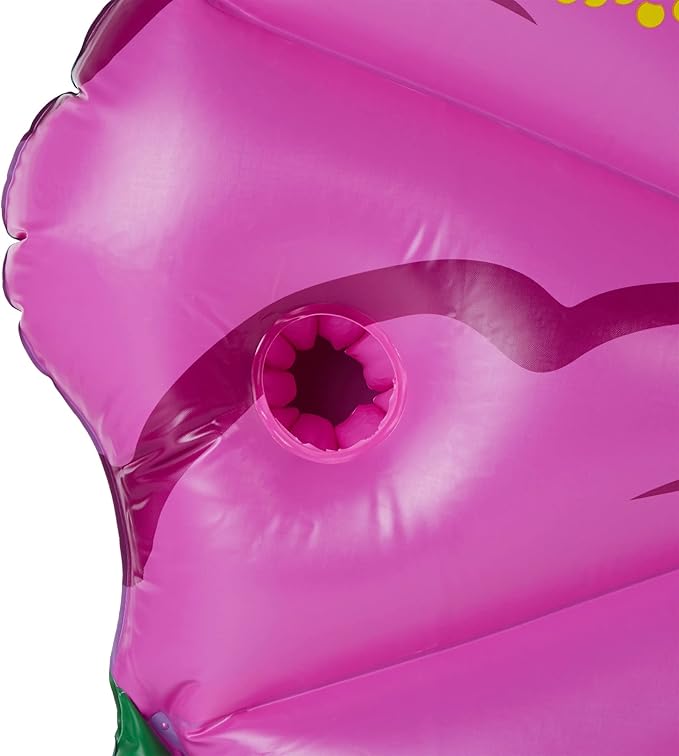 SWIMLINE Inflatable Swimming Pool Float Lounger Raft Mattress, Fun Mat, Hibiscus Flower, Purple