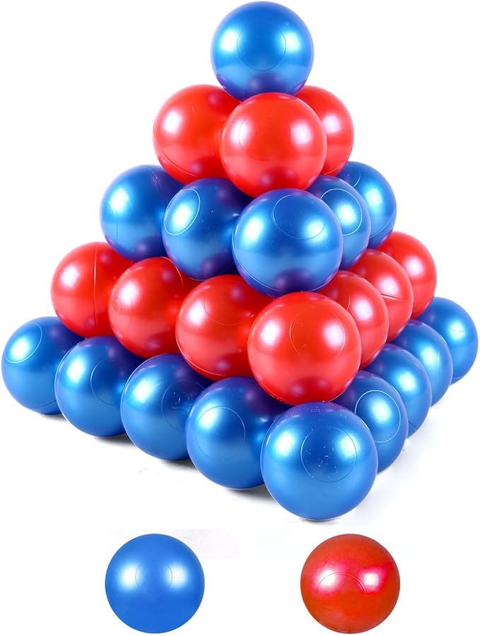 STARBOLO Ball Pit Balls for Toddlers Phthalate Free BPA Free Non-Toxic Crush Proof Play Balls for Toddlers Kids Pool Playhouse Pack of 100 200 500