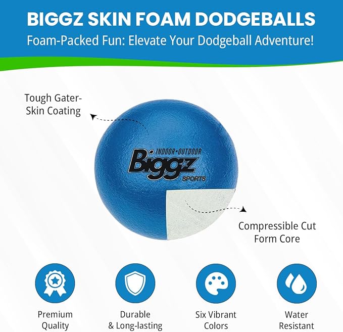 Biggz Skin Foam Dodge Balls