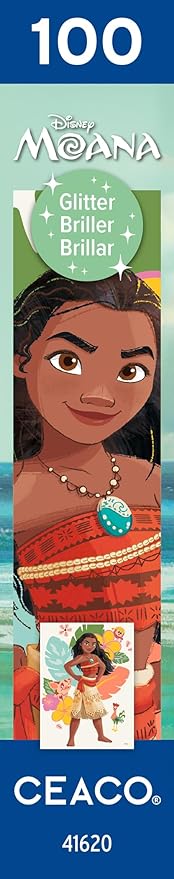 Ceaco - Disney - Moana - Glitter Puzzle - 100 Piece Jigsaw Puzzle