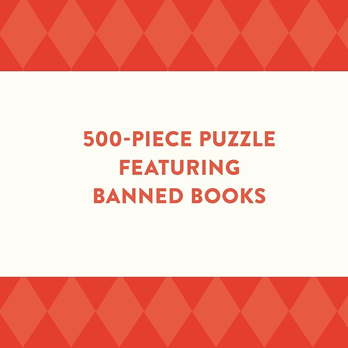 Bibliophile Banned Books 500-Piece Puzzle